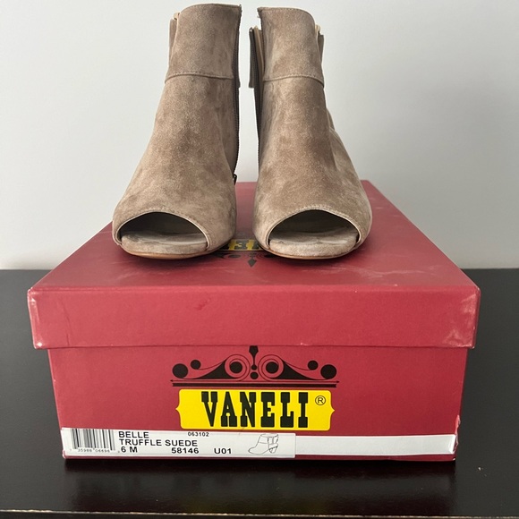 Vaneli Suede Ankle Booties - Picture 3 of 6